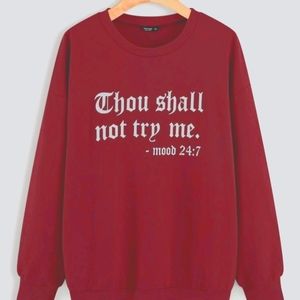 Plus Size Shein Red Long Sleeve